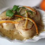 Recette Saint-Jacques à la mandarine facile