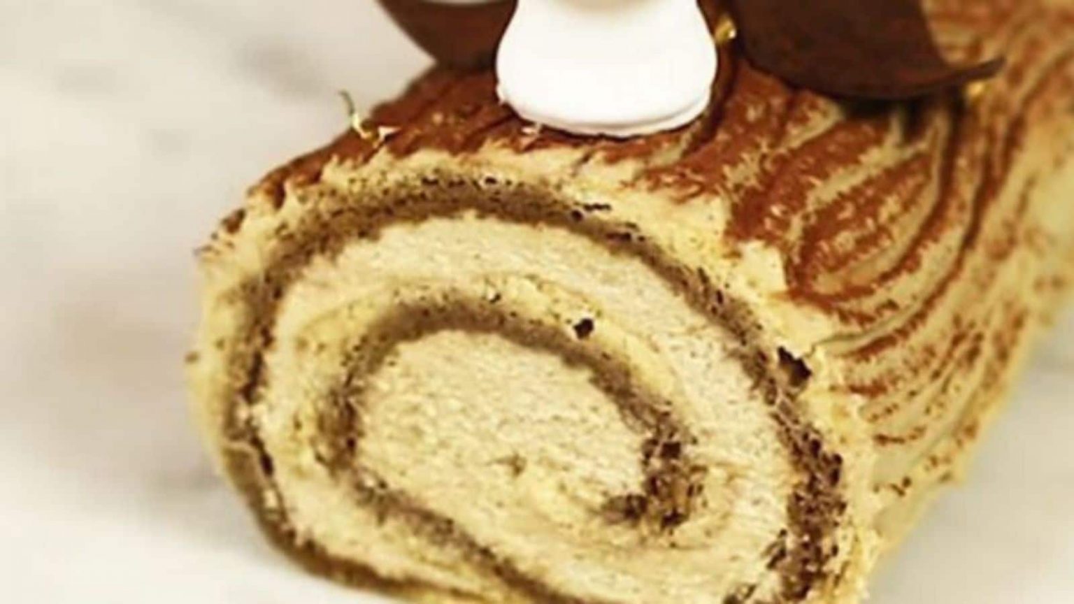 Recette bûche de Noël au café facile