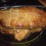 Rôti de magrets de canard au foie gras et abricots