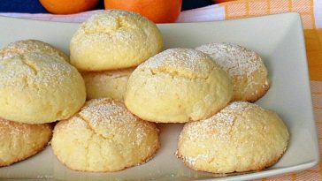 Biscuits à la clémentine à la farine de riz