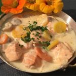 Blanquette de saumon un plat simple et rapide à préparer