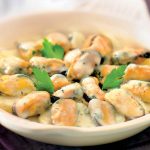 Moules a la creme aux pommes de terre