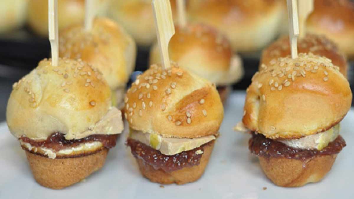 Recette mini burgers maison foie gras et figues