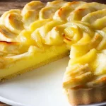 Recette tarte aux pommes et à la crème pâtissière