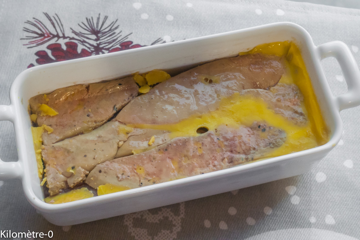 Terrine de foie gras aux poires facile et rapide