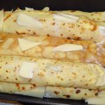 Crépes jambon et fromage maison
