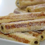 Pain de mie roulé au Nutella façon pain perdu