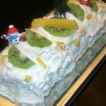 Bûche de noël exotique simple et facile