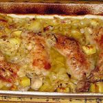 Cuisses de poulet moutarde au four