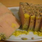 Foie gras mi-cuit en terrine