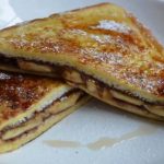 Pain perdu au chocolat et à la banane