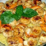 Risotto aux coquilles Saint Jacques et au safran