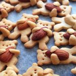 Sablés oursons avec amandes