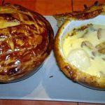 Soupe soufflée de Saint-Jacques aux Champignons des bois et Safran