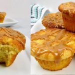 Muffins au caramel au beurre salé