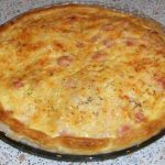 Tarte aux saucisses de Strasbourg