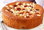 Gâteau aux framboises et amandes - recette sans lactose