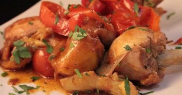 Poulet basquaise recette facile