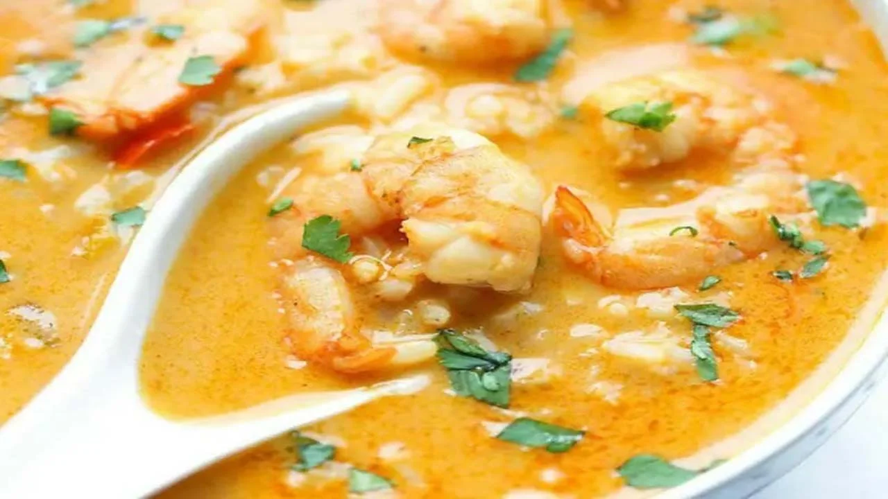 Recette de soupe aux crevettes