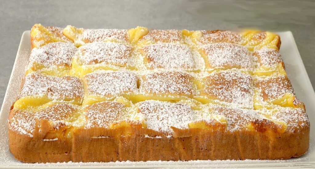 Gâteau Aux Pommes Et à La Crème – Gâteau Prêt En 5 Minutes, Seulement 180 Kcal ! 