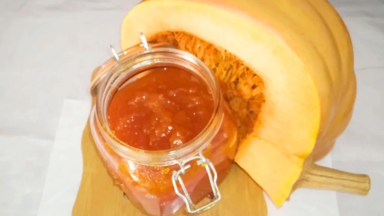 Confiture de courge ou confiture de citrouille