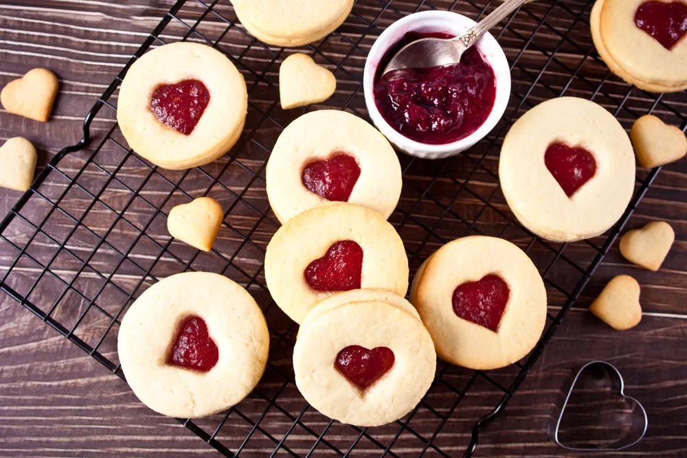 Super petits sablés à la confiture