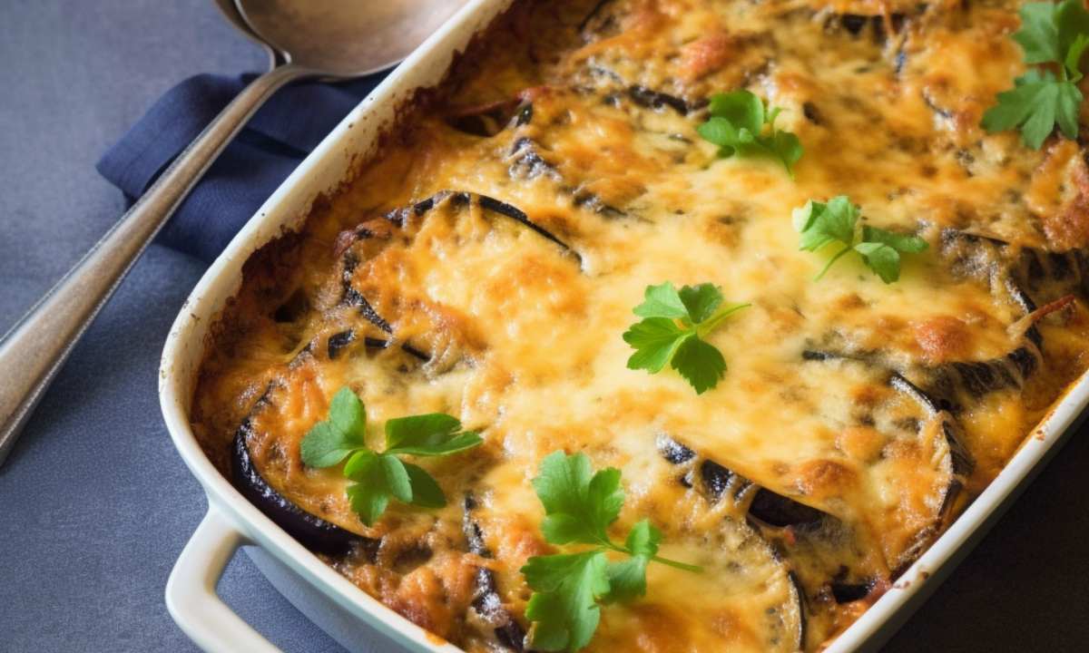 MOUSSAKA (GRATIN GREC AUX AUBERGINES)