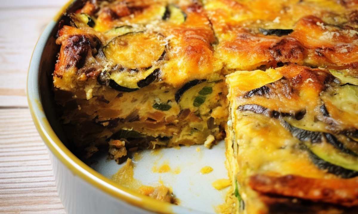 Gratin de courgette et parmesan