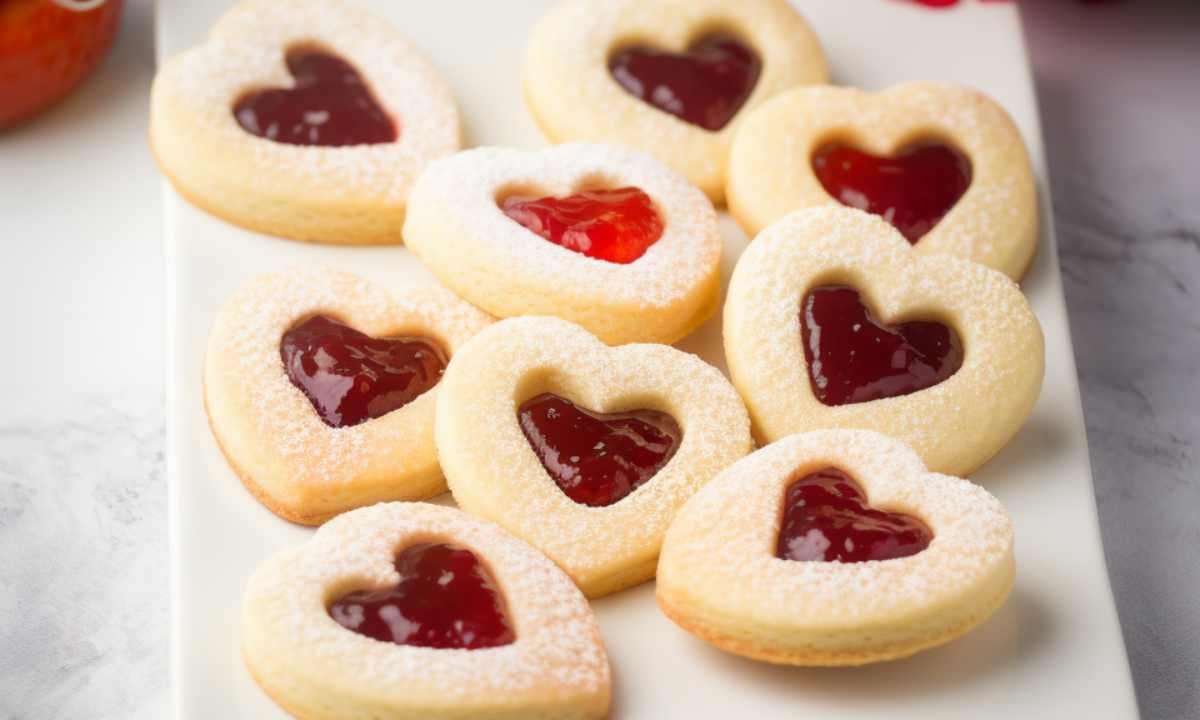 Recette sablés coeur à la confiture ultra fondants