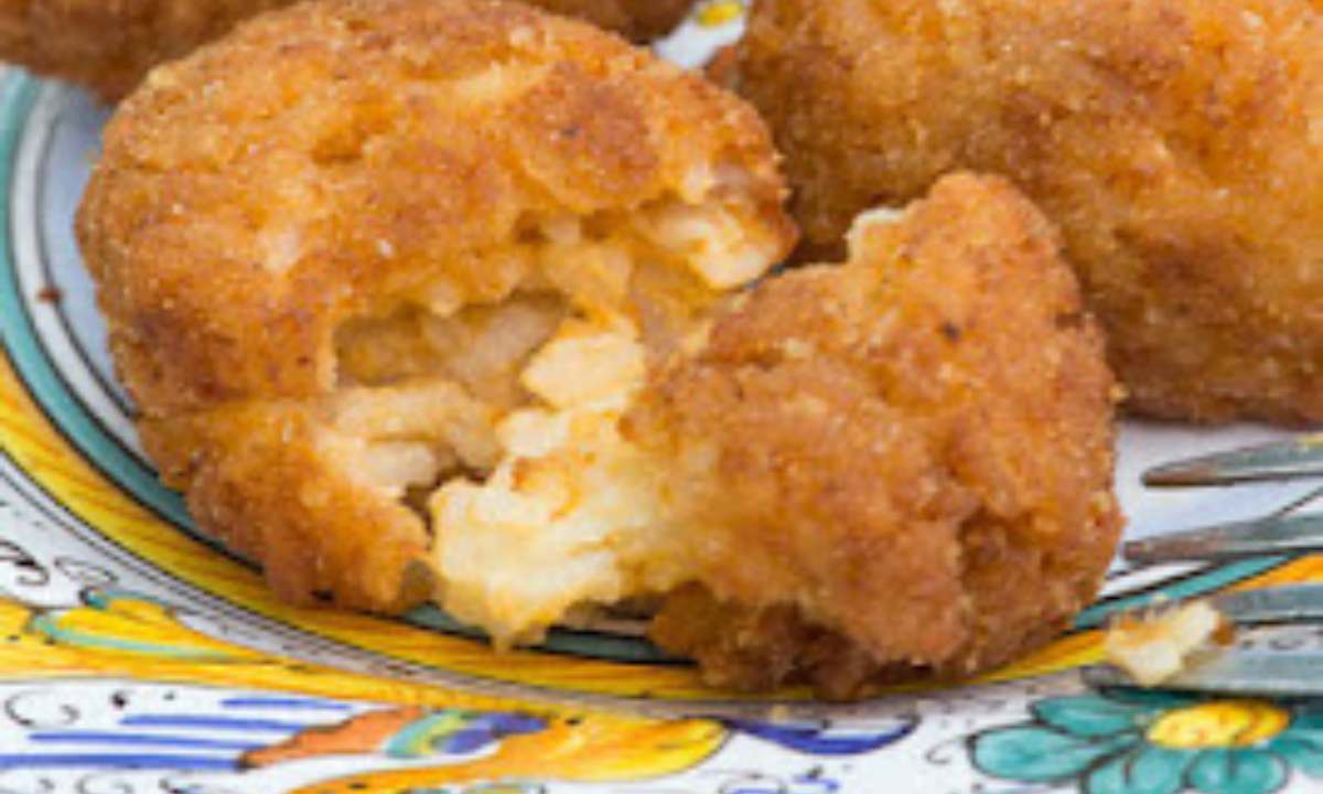 Croquettes de riz à l’italienne