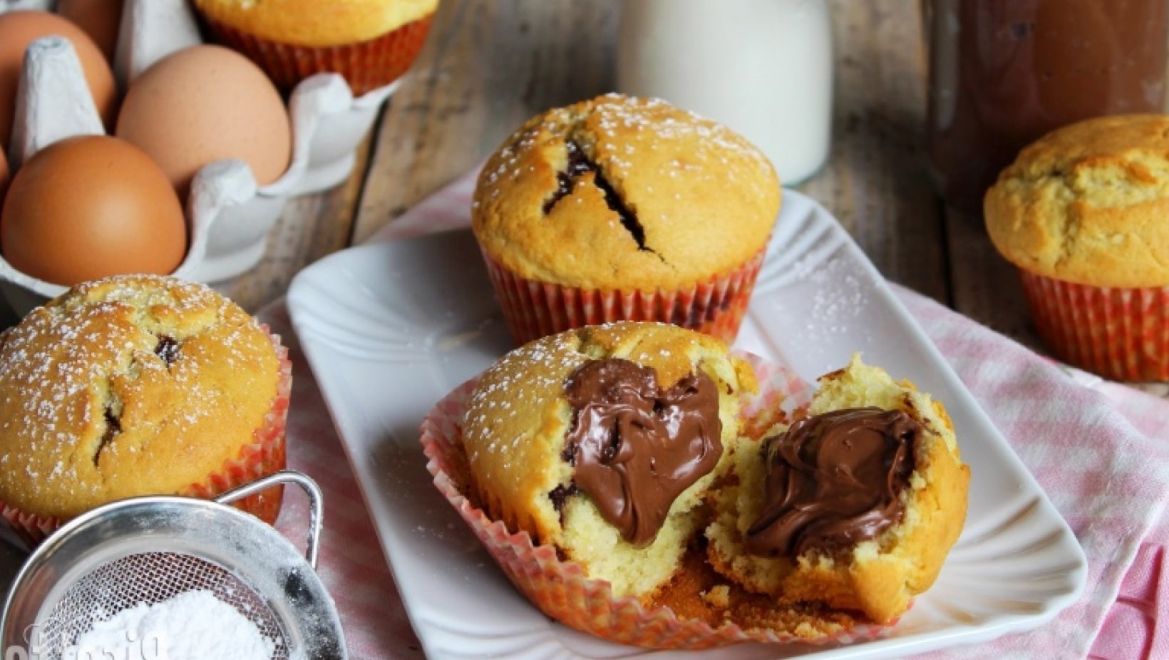 Muffins Marbrés Au Nutella : Régal